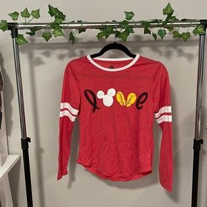 Disney- Red “Love” Shirt
